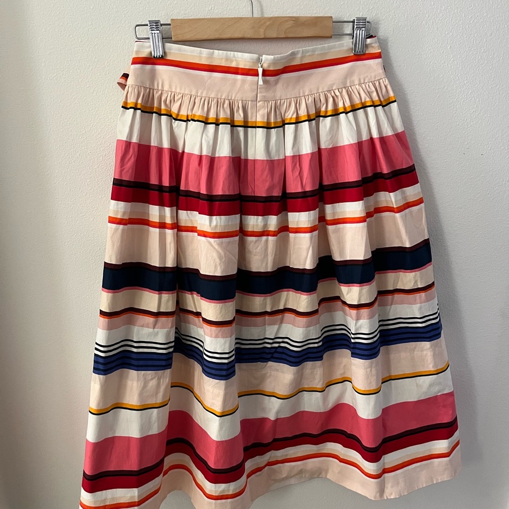 Kate Pade Berber size 6 Colorful Striped Women's Skirt - Picture 2 of 5